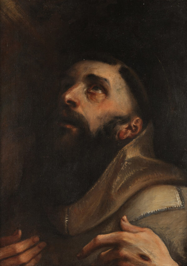 St. Francis of Assisi - by Annibale Carracci