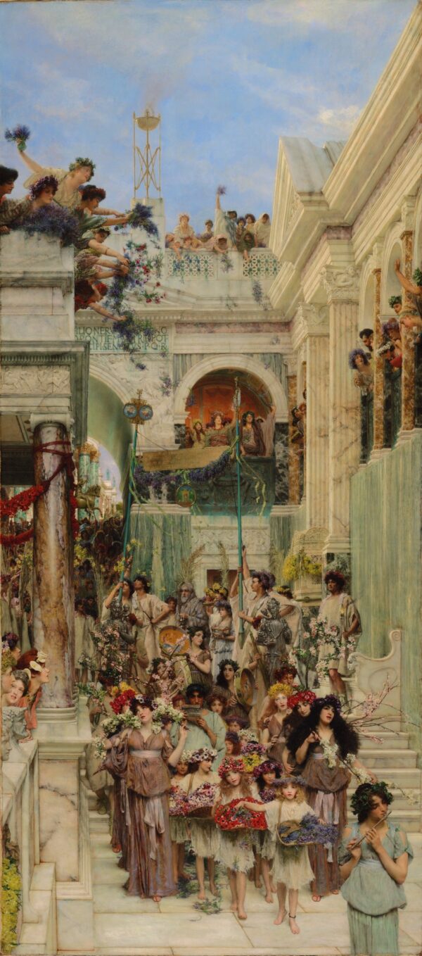 Spring - by Lawrence Alma-Tadema