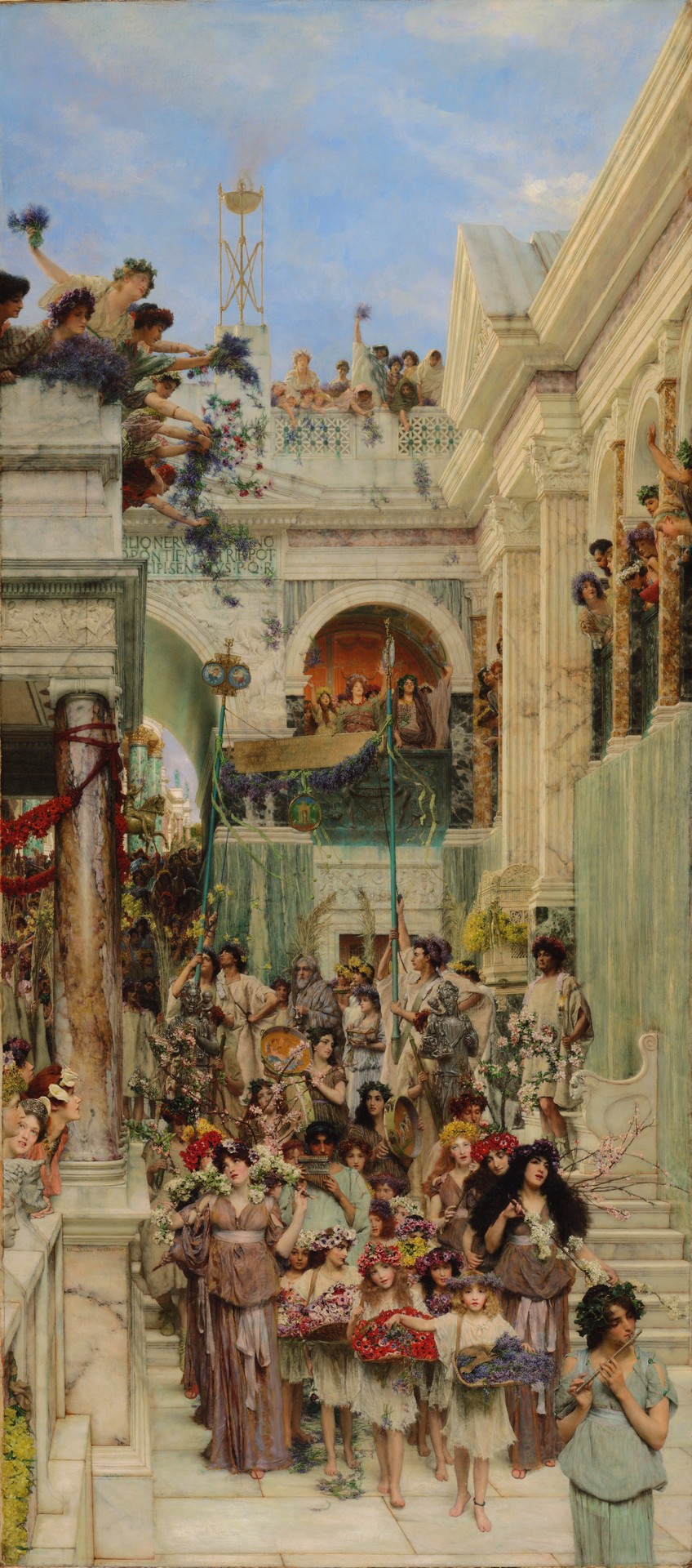 Spring - by Lawrence Alma-Tadema
