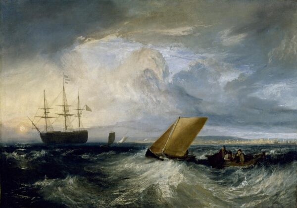 Sheerness as seen from the Nore - by J. M. W. Turner