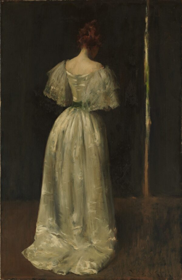 Seventeenth Century Lady - by William Merritt Chase