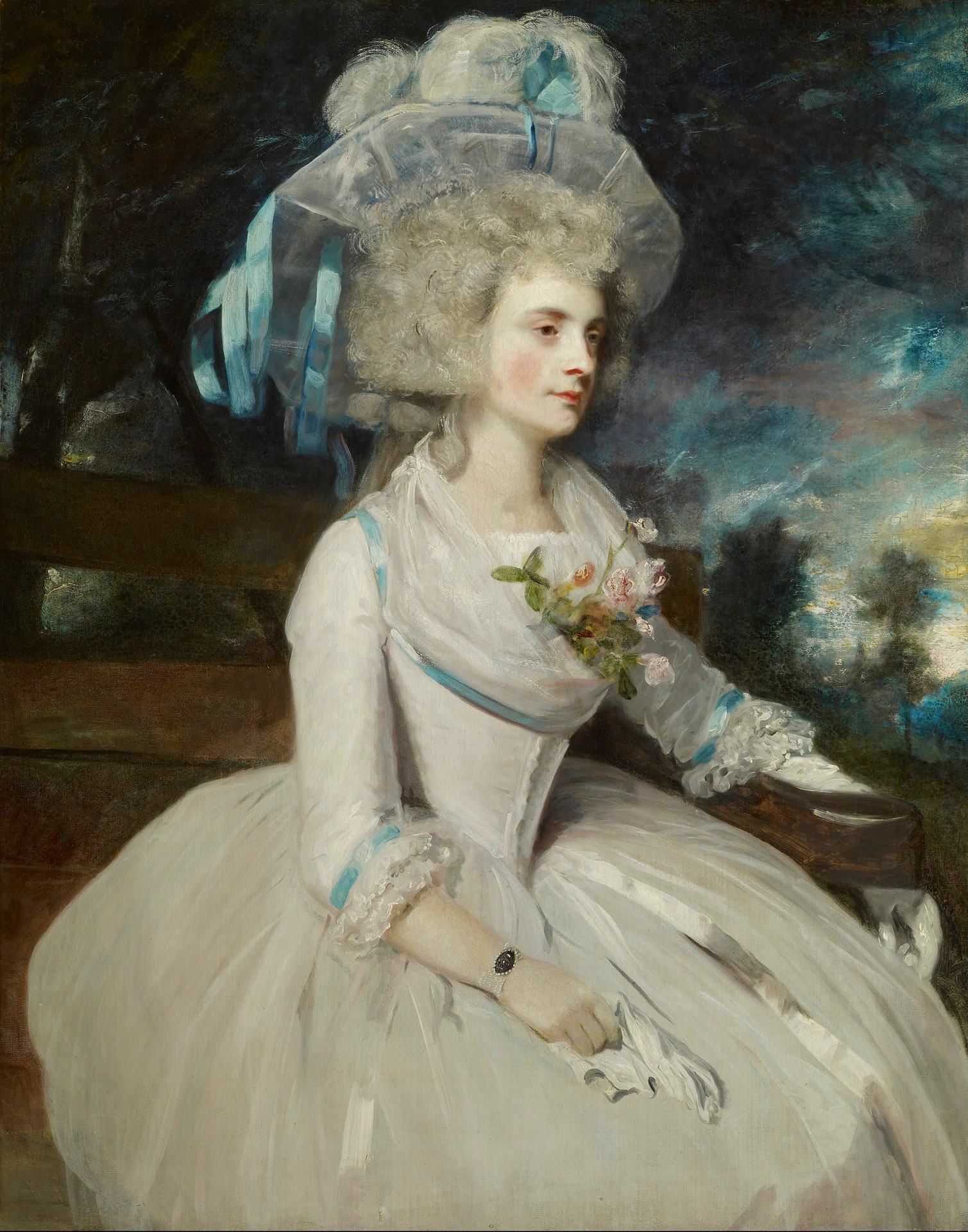 Selina, Lady Skipwith - by Joshua Reynolds