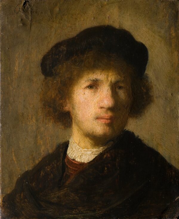 Selfportrait - by Rembrandt