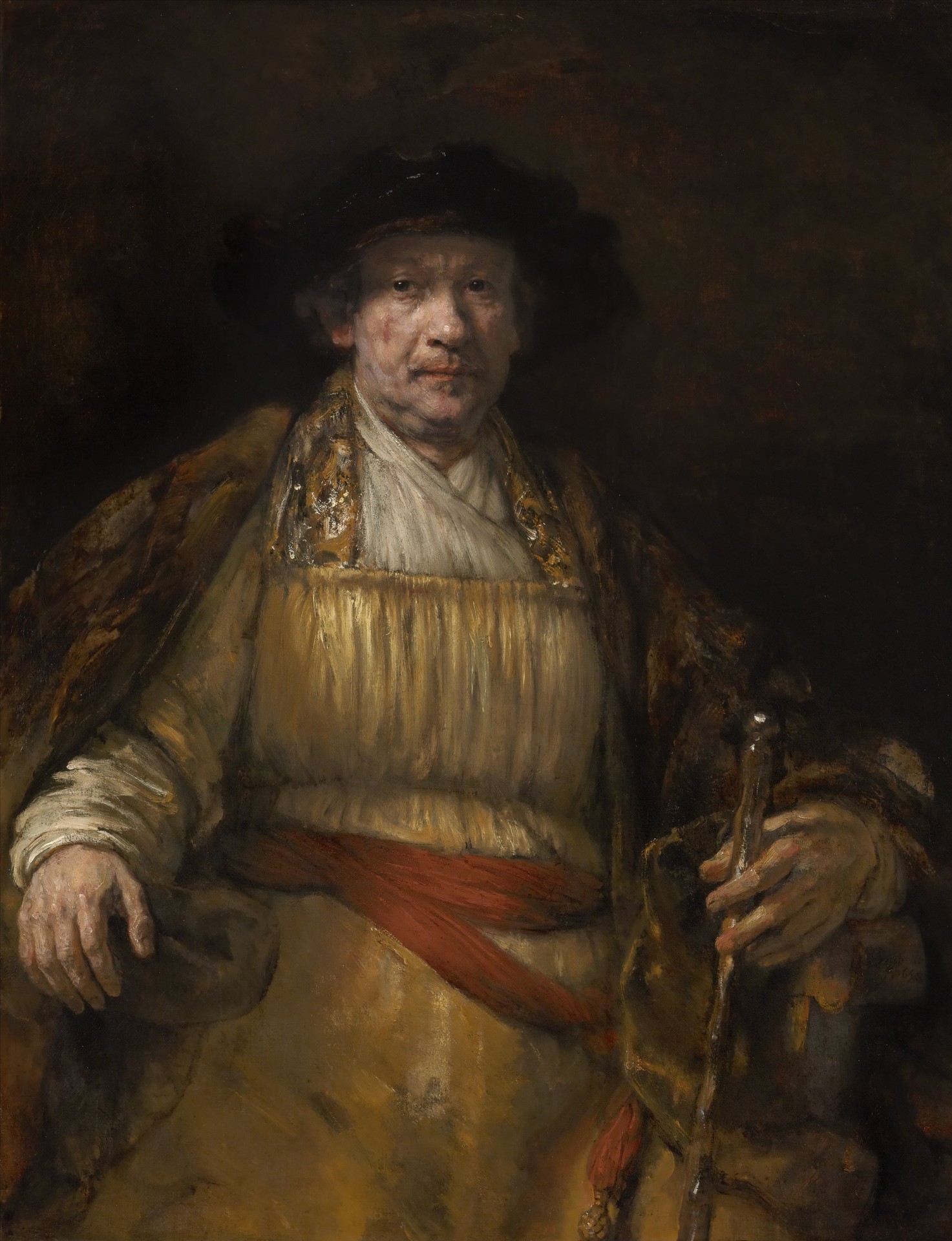 Self-Portrait - by Rembrandt