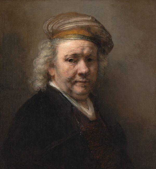 Self-Portrait - by Rembrandt
