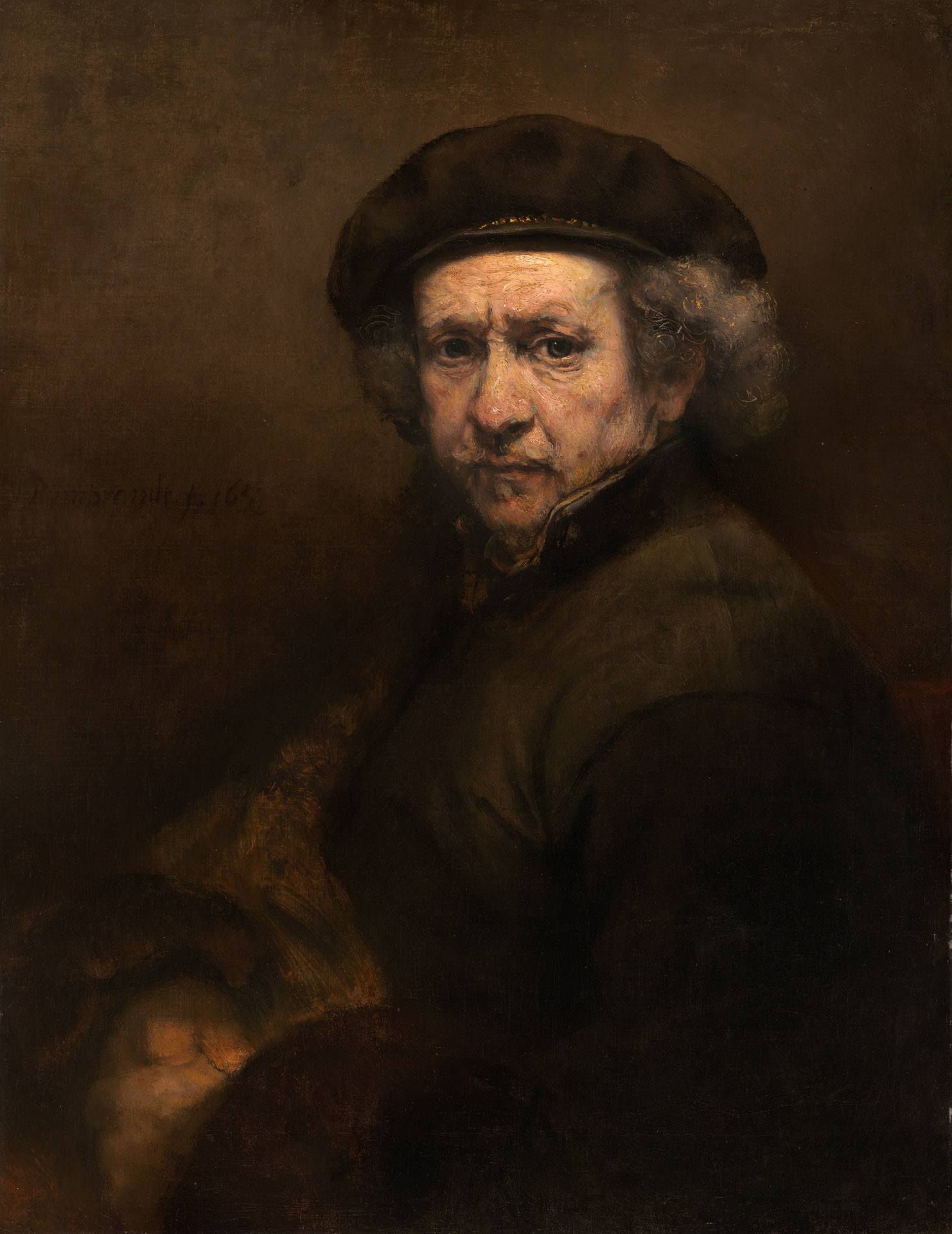 Self-Portrait - by Rembrandt