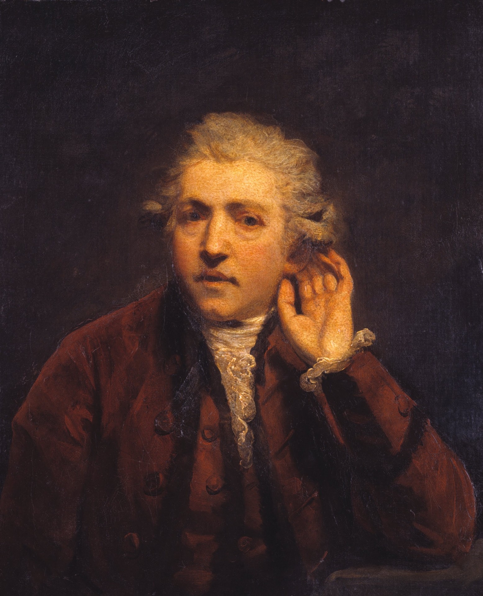 Self-Portrait as a Deaf Man - by Joshua Reynolds