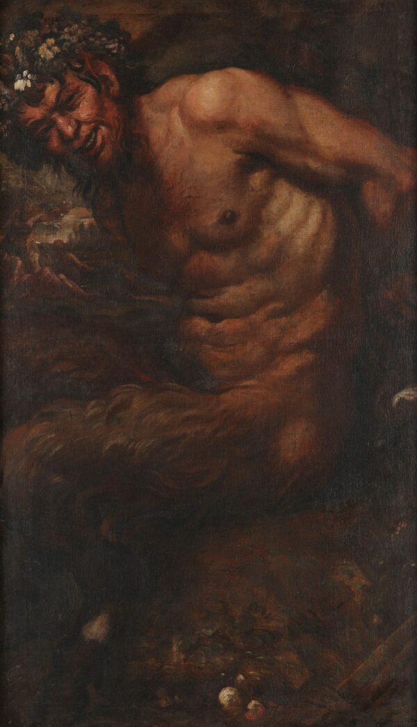 Satyr - by Annibale Carracci