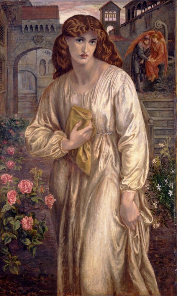 Salutation of Beatrice - by Dante Gabriel Rossetti
