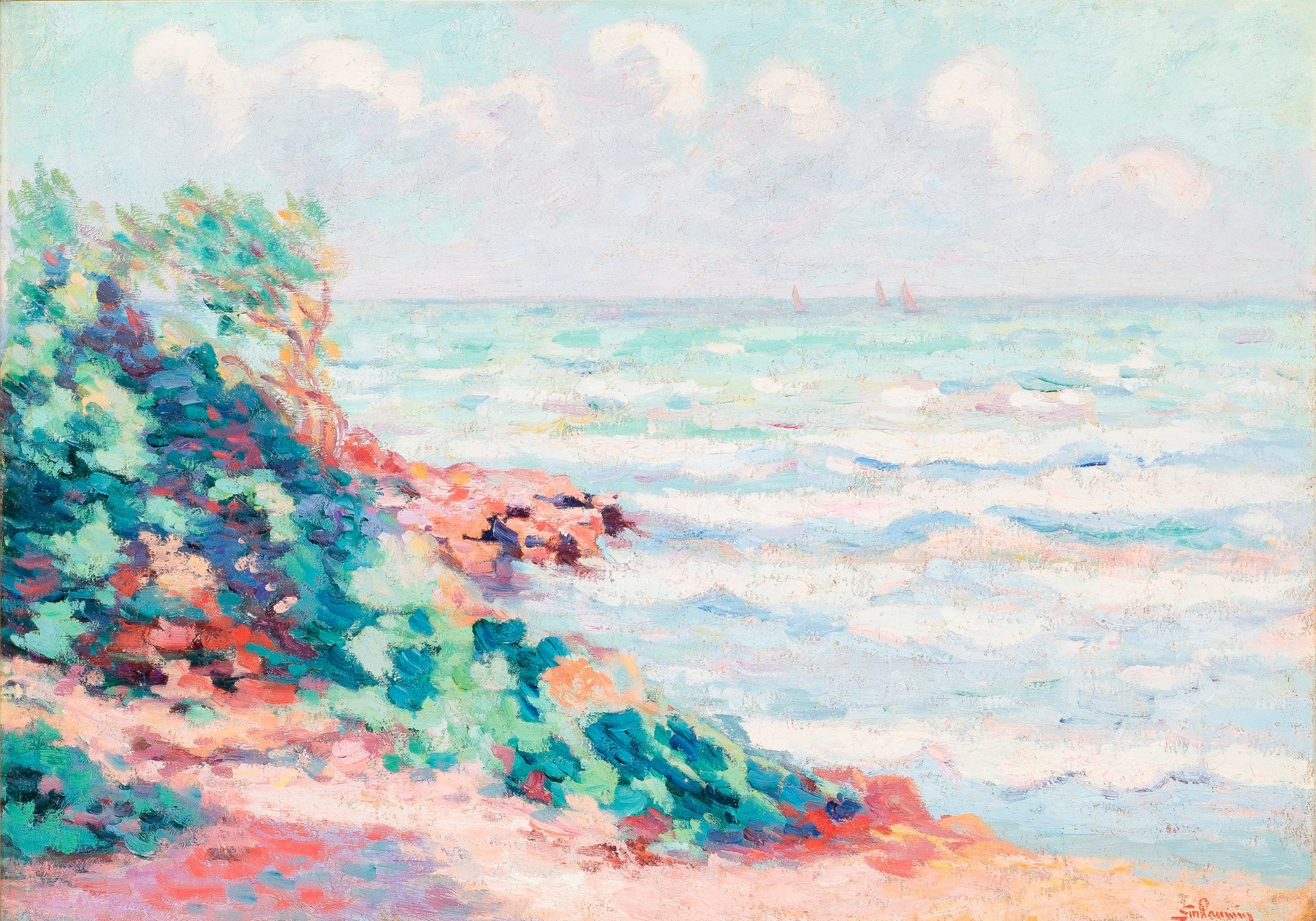 Saint Palais - by Armand Guillaumin