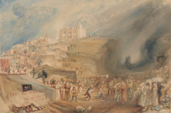 Saint Catherine's Hill, Guildford, Surrey - by J. M. W. Turner