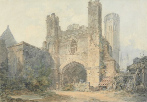 Saint Augustine's Gate, Canterbury - by J. M. W. Turner
