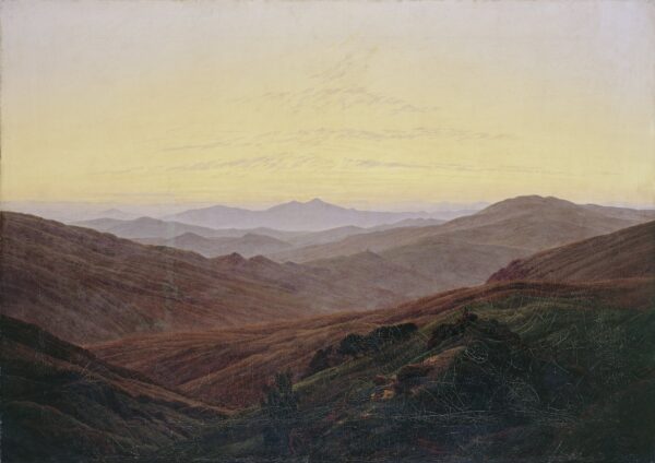 Riesengebirge - by Caspar David Friedrich