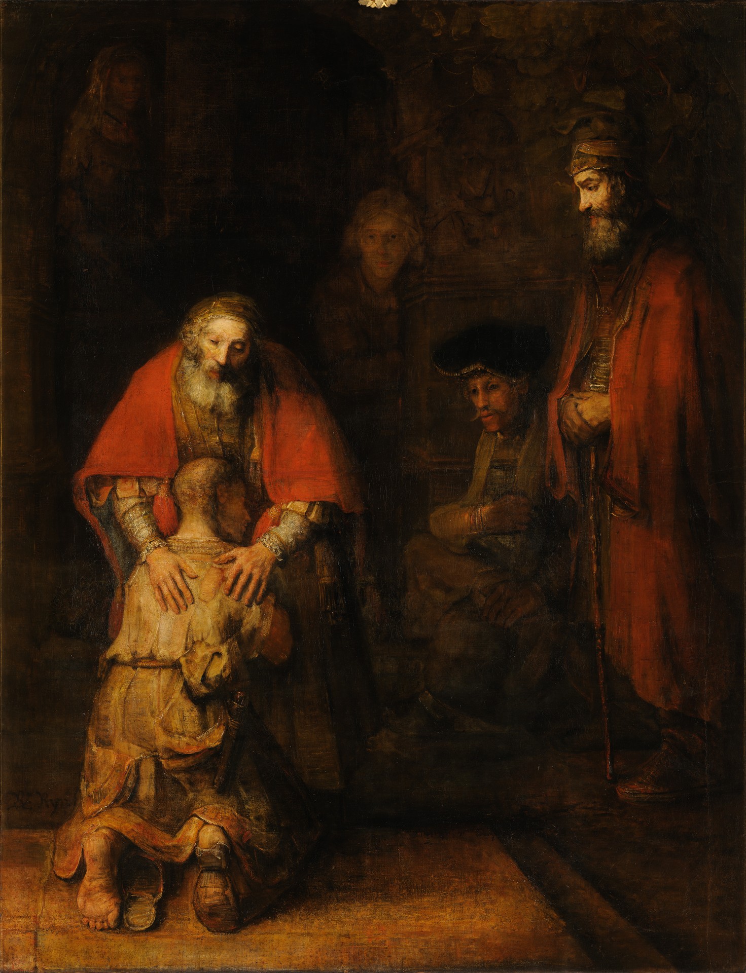 Return of the Prodigal Son - by Rembrandt