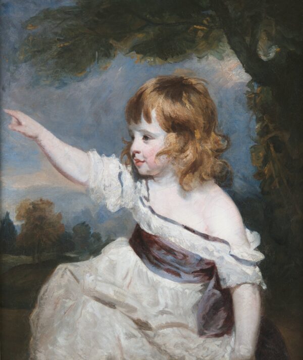 Retrato del Maestro Hare - by Joshua Reynolds