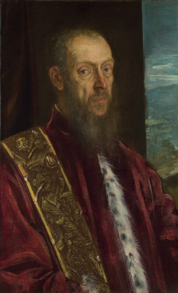 Portrait of Vincenzo Morosini - by Tintoretto