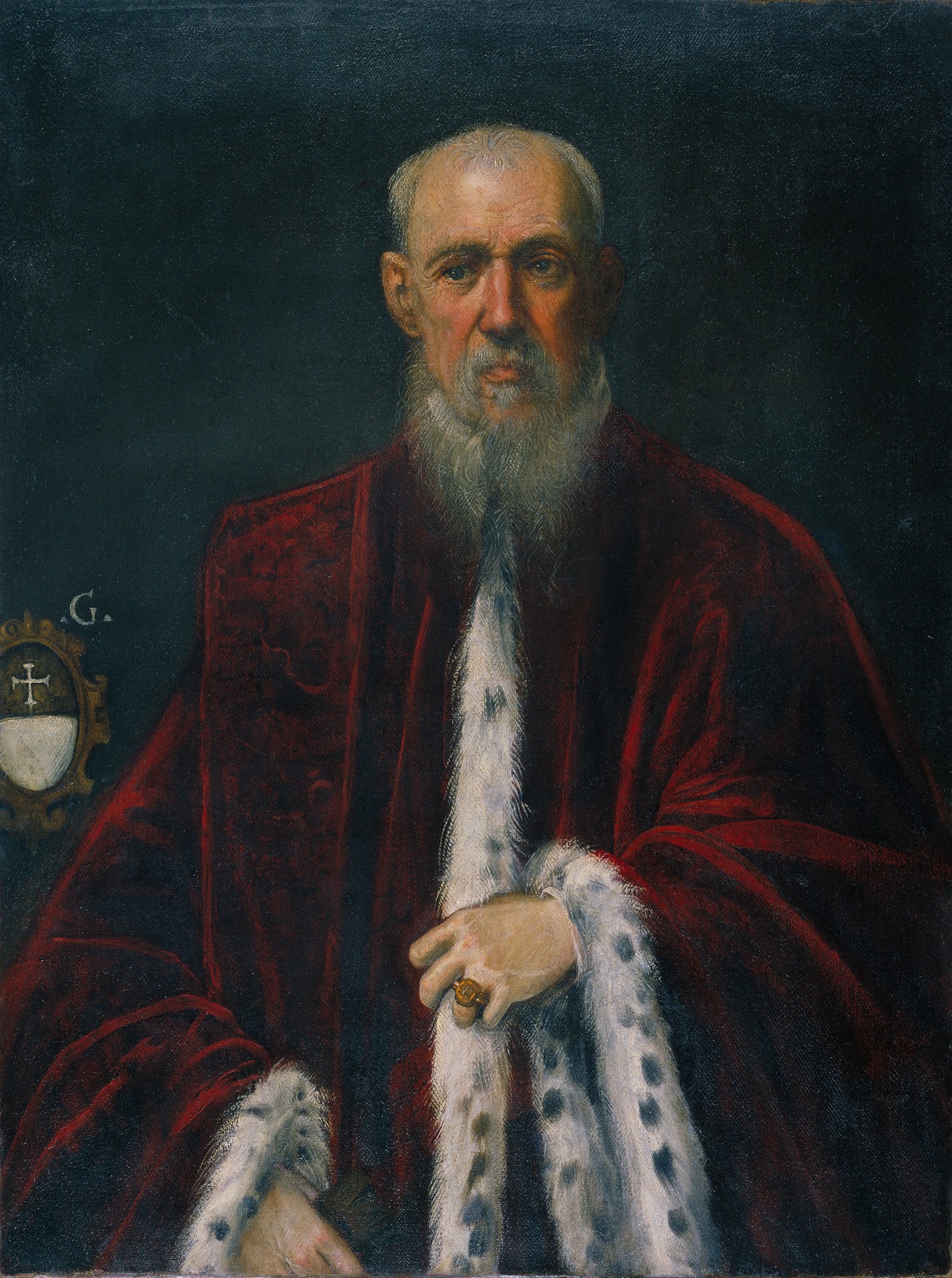 Portrait of the Procurator Alessandro Gritti - by Tintoretto