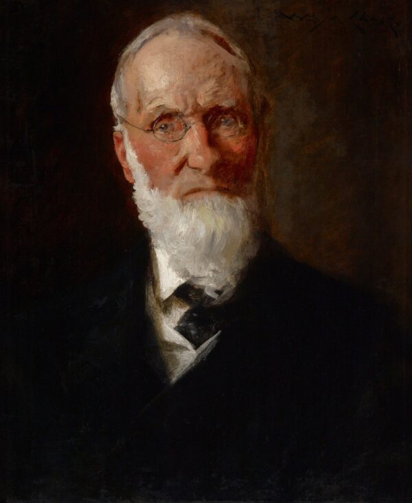 Portrait of My Father (David Hester Chase) - by William Merritt Chase