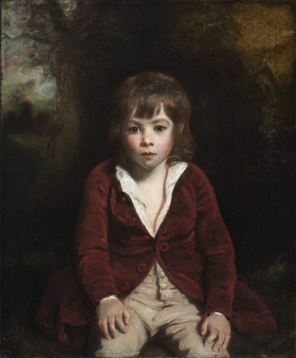 Portrait of Master Bunbury - by Joshua Reynolds