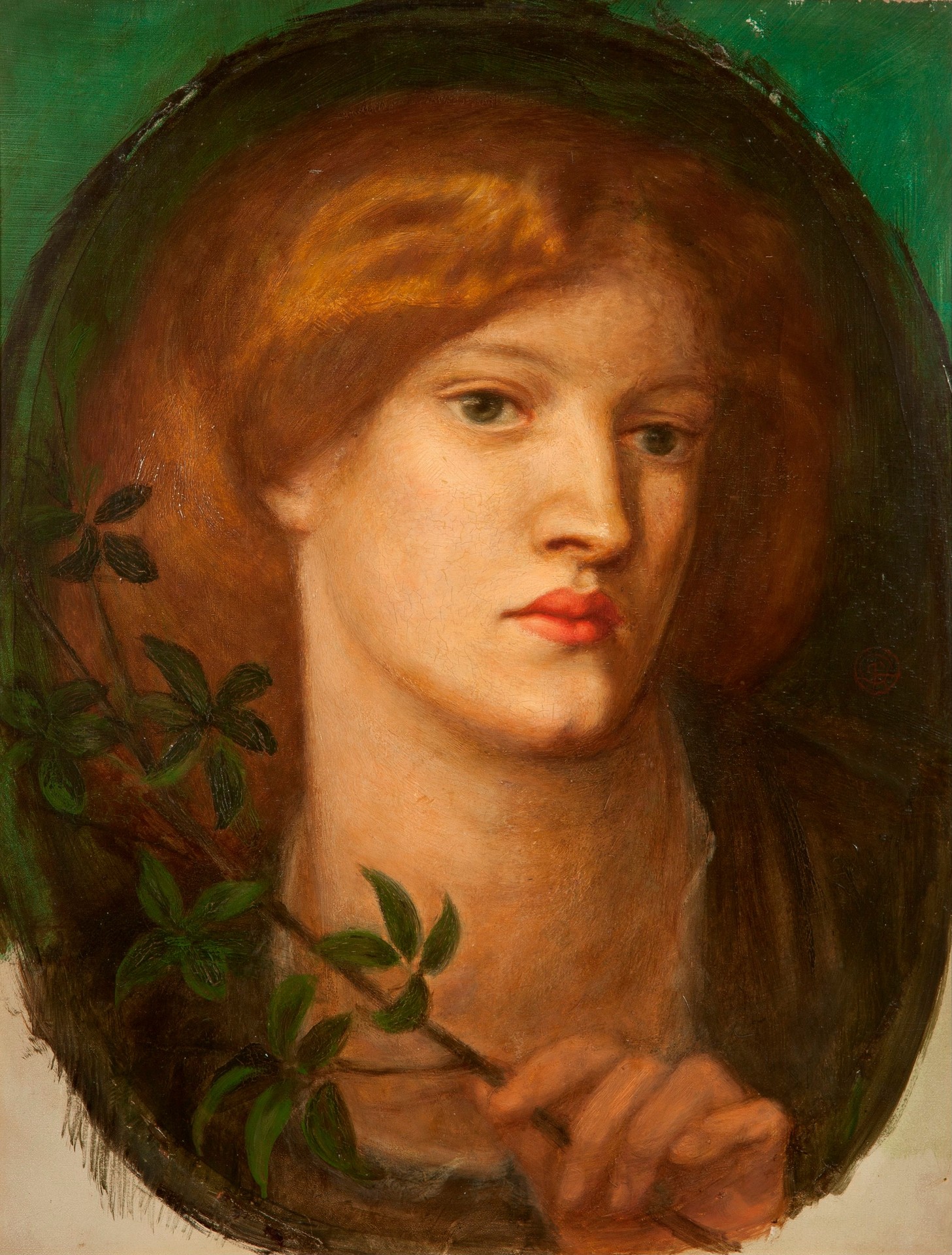 Portrait of Louisa Ruth Herbert - by Dante Gabriel Rossetti