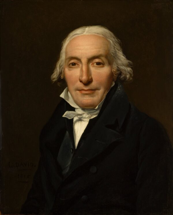 Portrait of Jean-Pierre Delahaye - by Jacques-Louis David