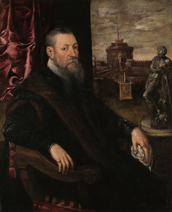 Portrait of Collector - by Tintoretto