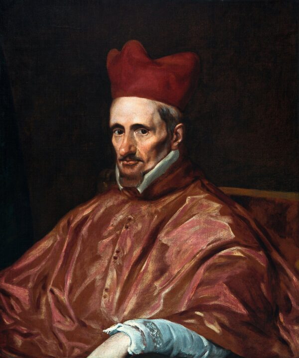 Portrait of Cardinal Gaspar de Borja - by Diego Velázquez