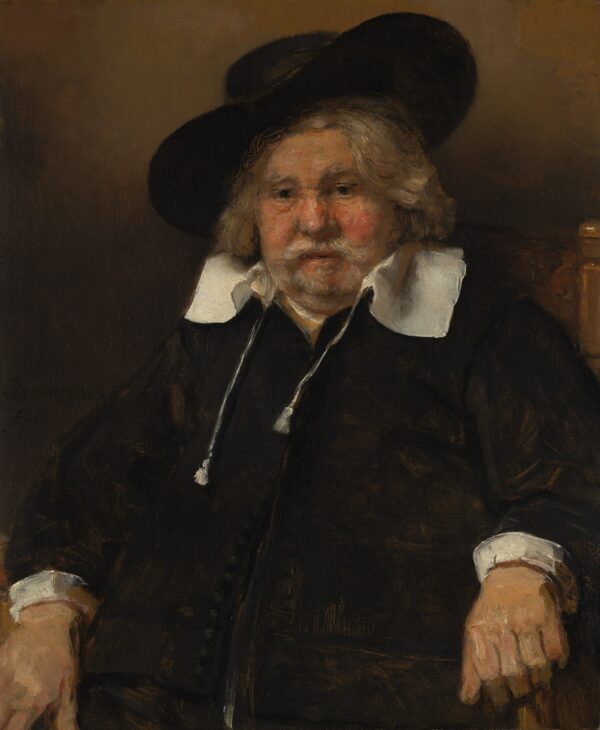 Portrait of an Elderly Man - by Rembrandt