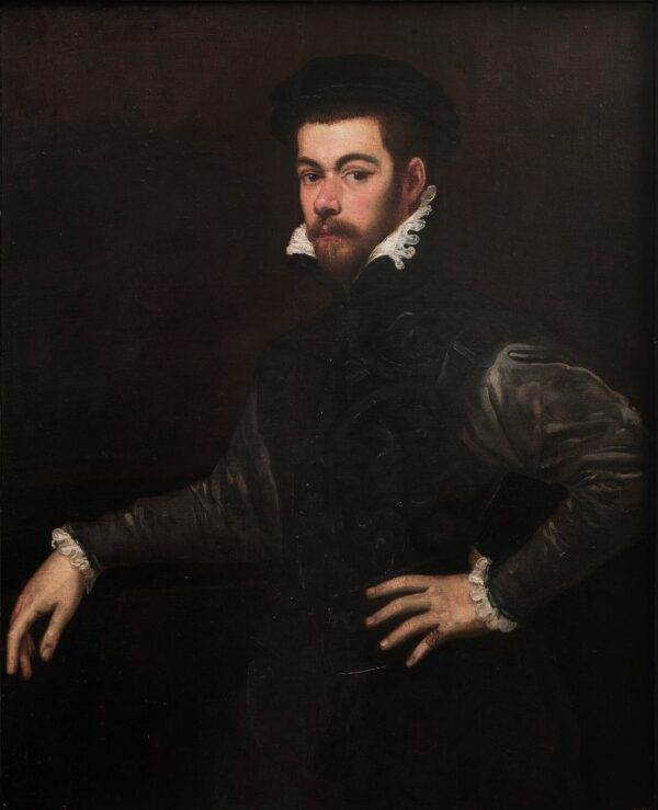 Portrait of a Gentleman - by Tintoretto