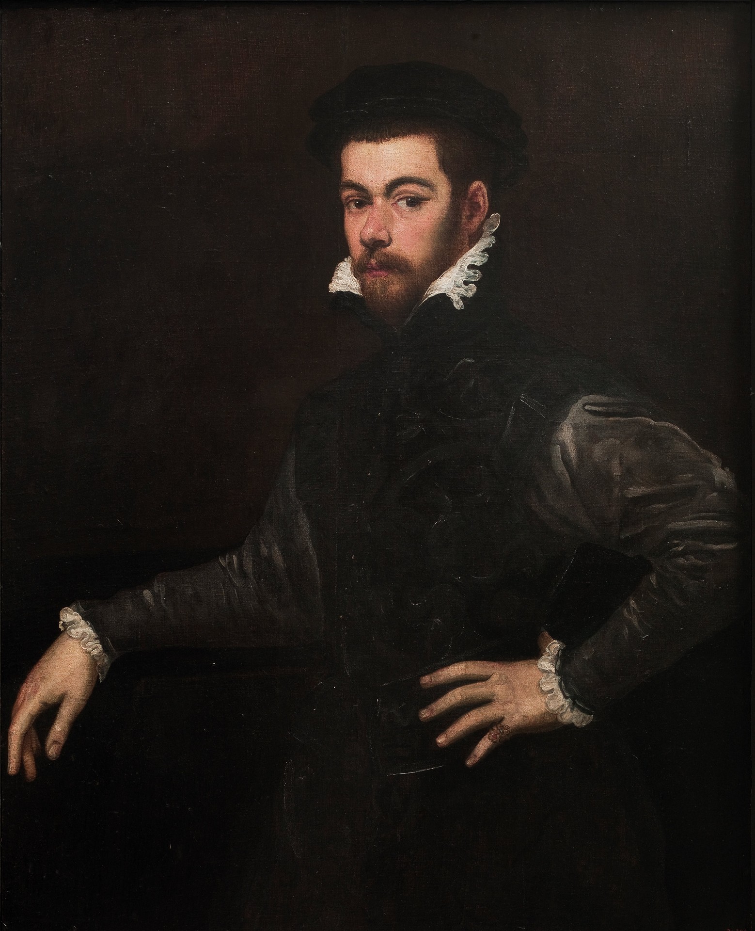 Portrait of a Gentleman - by Tintoretto