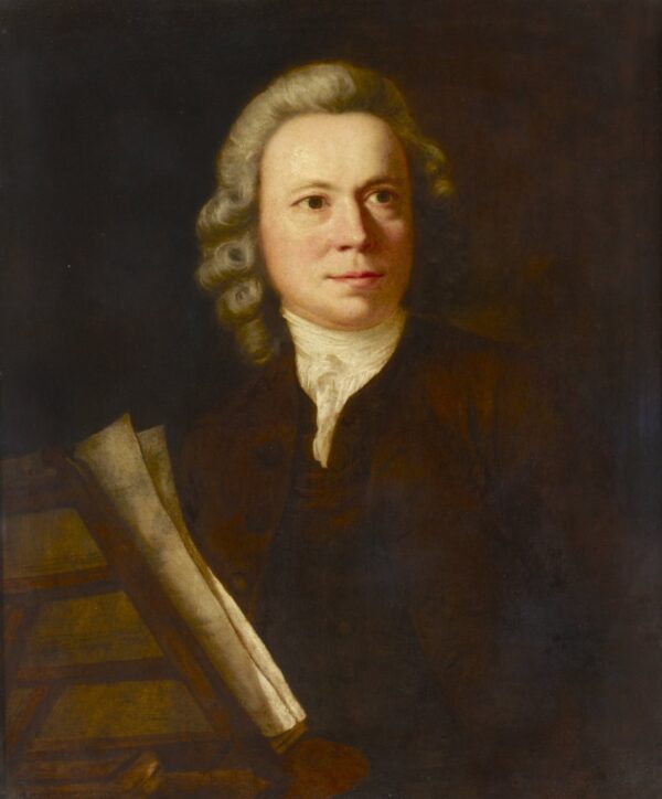 Portrait called Johann Christoph Pepusch - by Joshua Reynolds