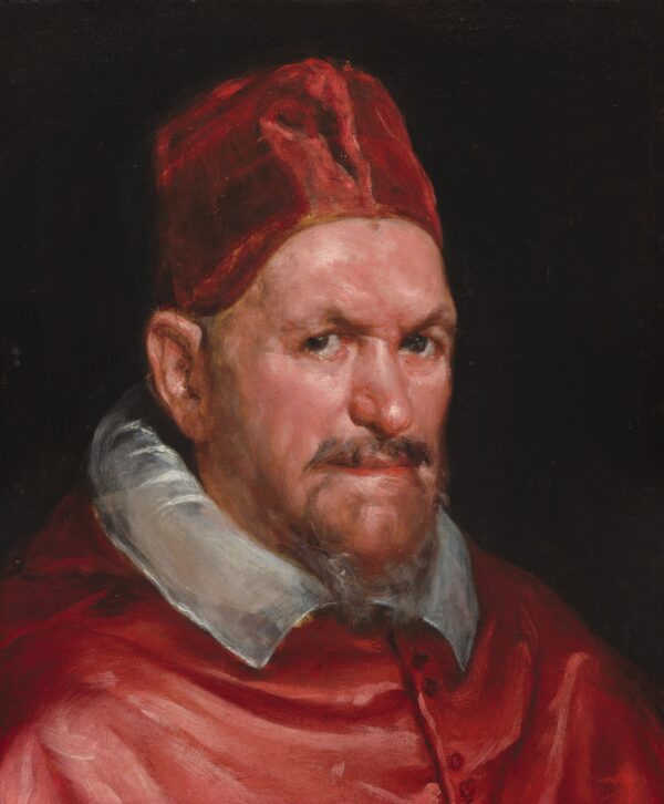 Pope Innocent X - by Diego Velázquez