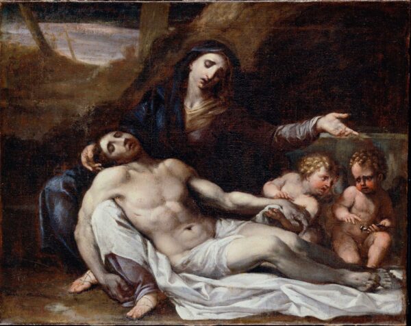 Pietà - by Annibale Carracci