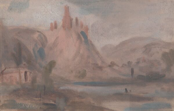 Petit Andeleys on the Seine - by J. M. W. Turner