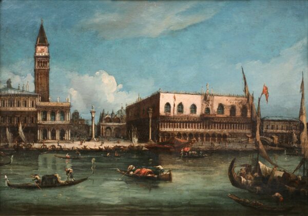 Palazzo Ducale - by Canaletto