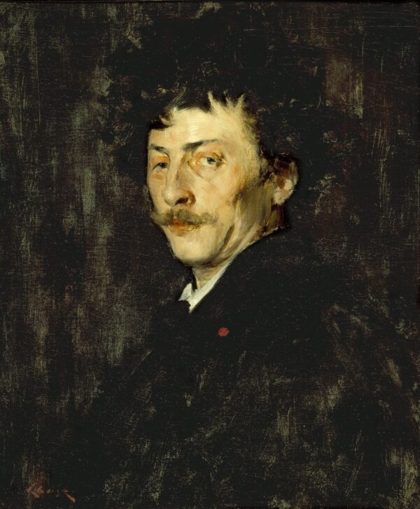 Pablo de Sarasate: Portrait of a Violinist - by William Merritt Chase
