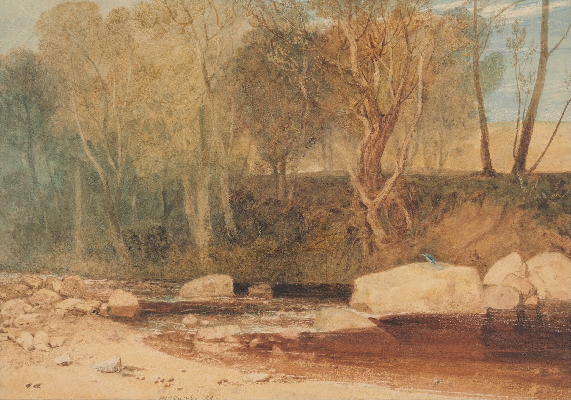 On the Washburn - by J. M. W. Turner