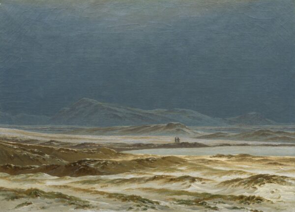 Northern Landscape, Spring - by Caspar David Friedrich