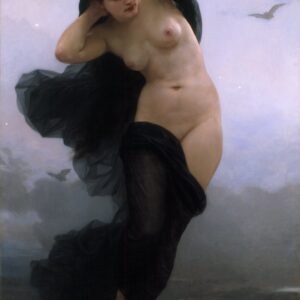 Night (La Nuit) - by William-Adolphe Bouguereau
