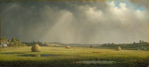Newburyport Meadows - by Martin Johnson Heade