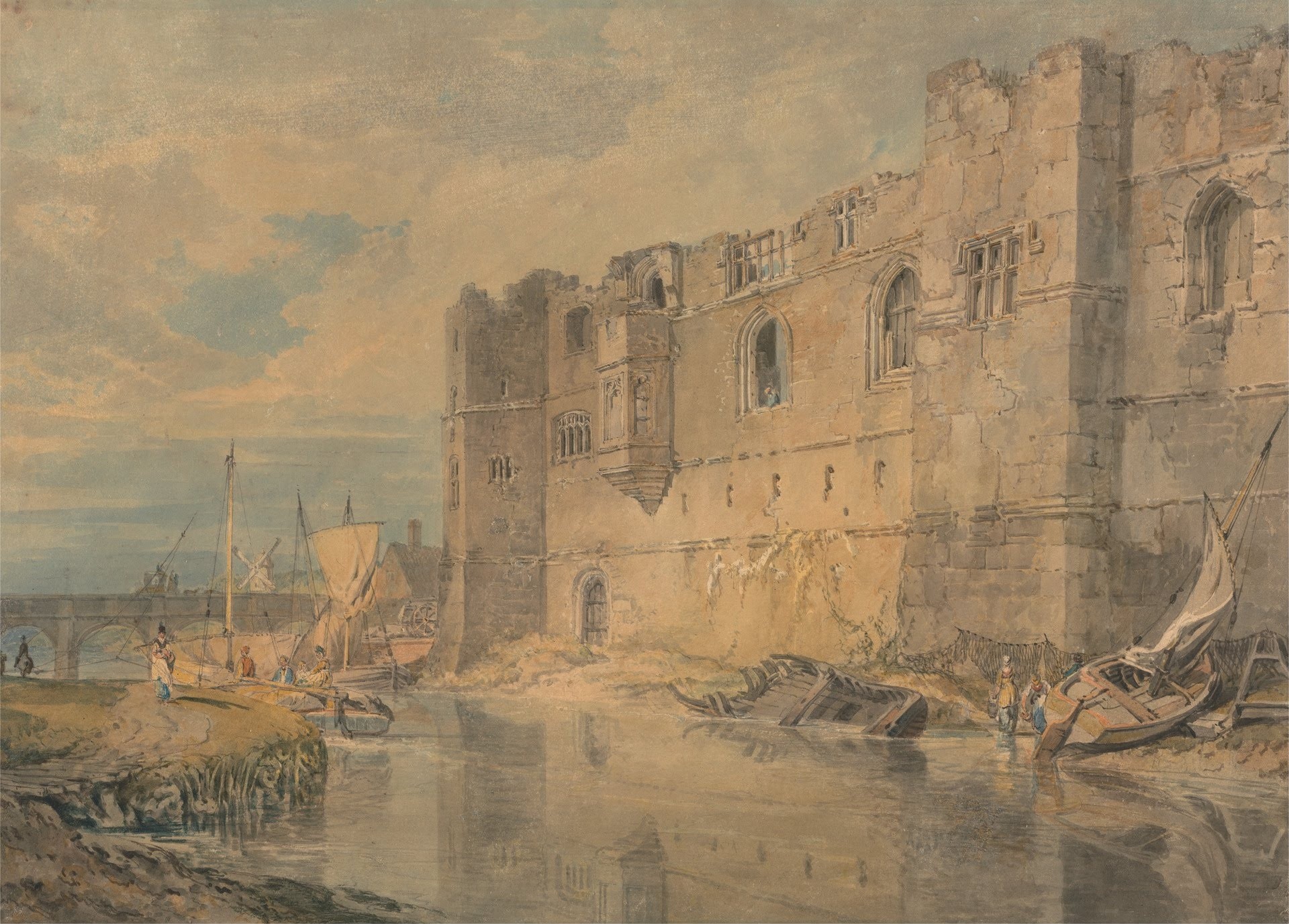 Newark - upon - Trent - by J. M. W. Turner