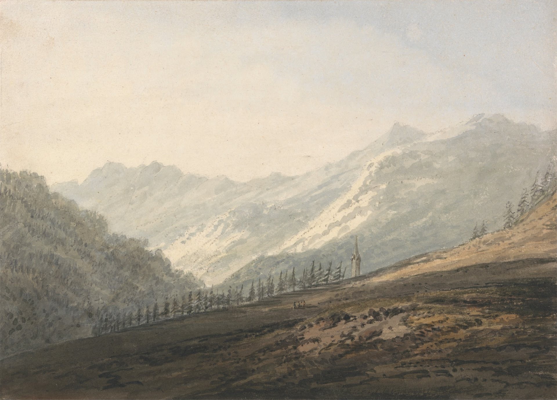 Near Sterzing, Tyrol - by J. M. W. Turner