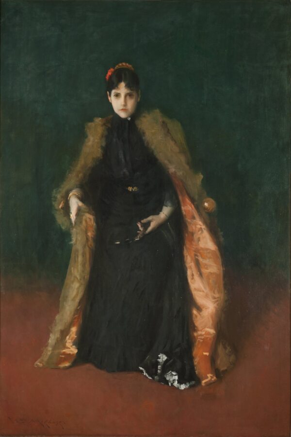 Mrs. Chase - by William Merritt Chase