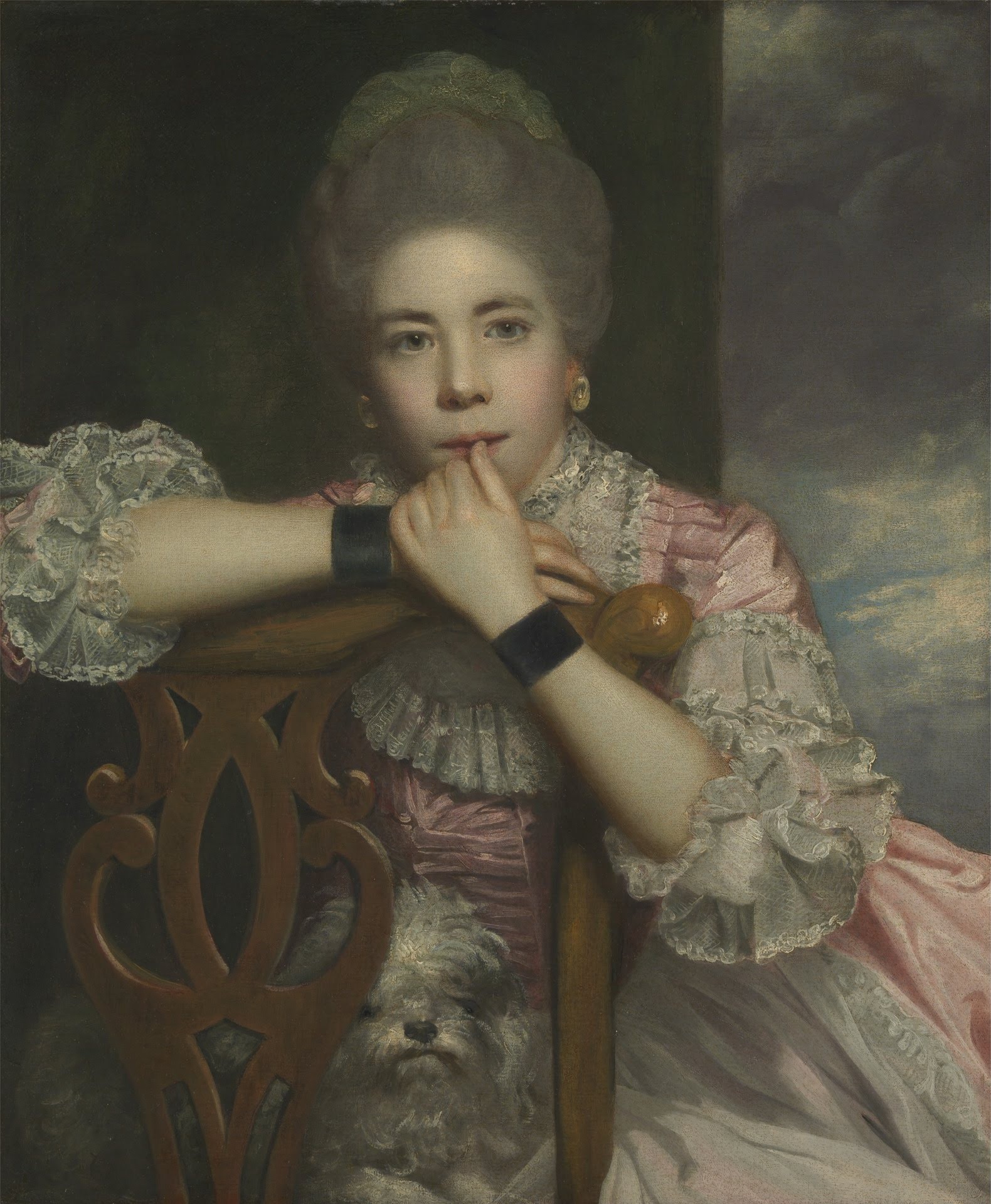 Mrs. Abington as Miss Prue in "Love for Love" - by William Congreve - by Joshua Reynolds