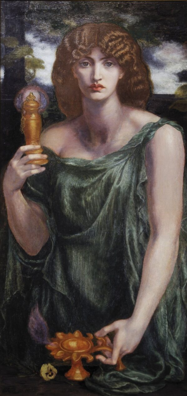 Mnemosyne - by Dante Gabriel Rossetti