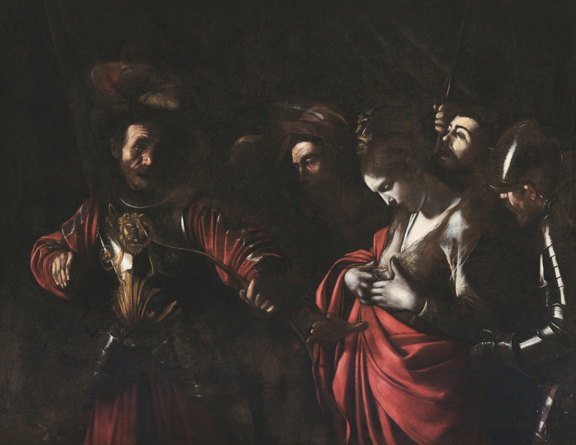 Martyrdom of St. Ursula - by Caravaggio