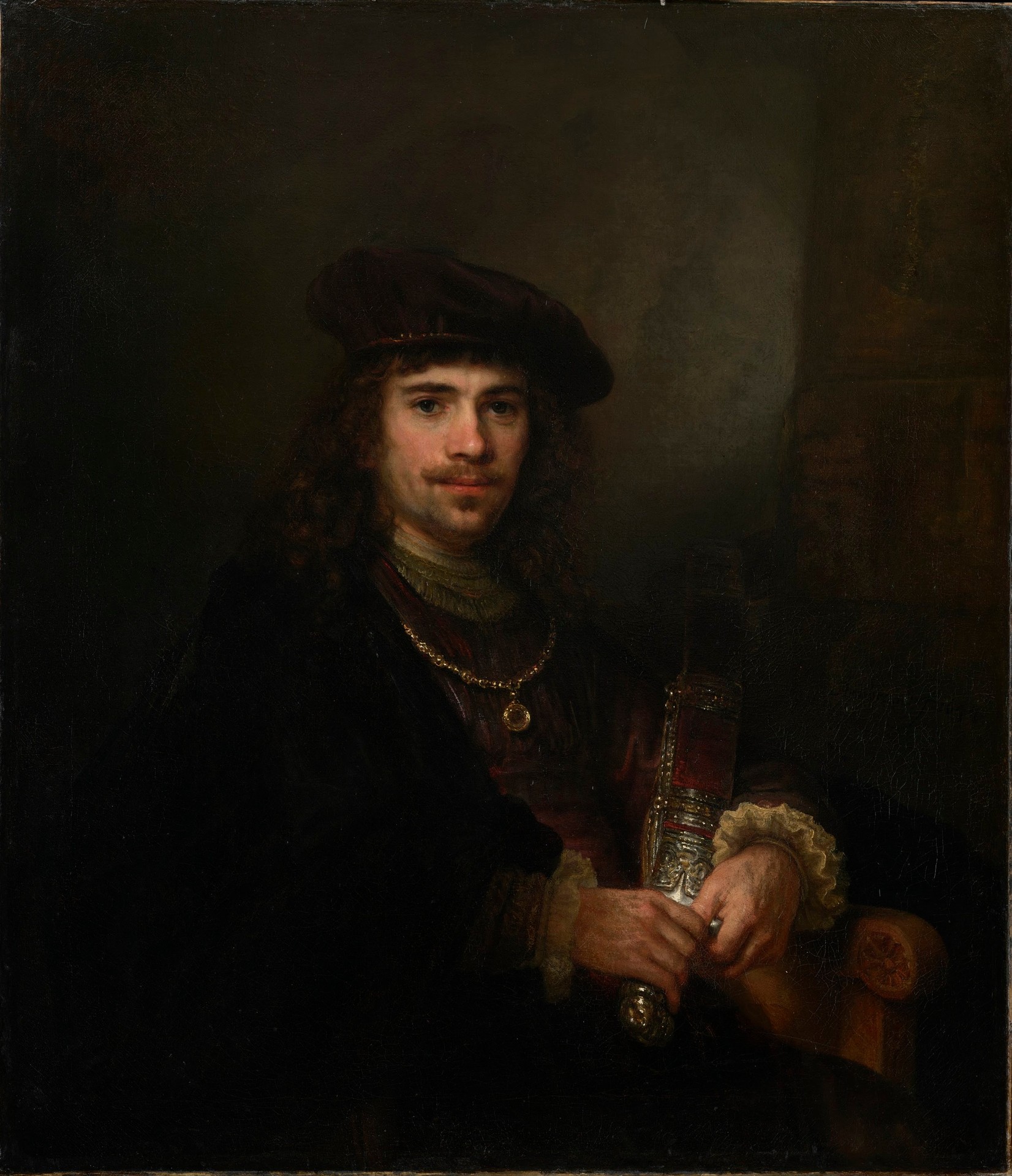 Man with a Sword - by Rembrandt