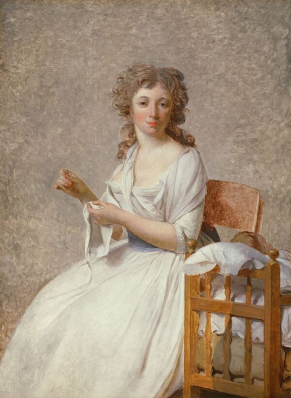 Madame de Pastoret and Her Son - by Jacques-Louis David