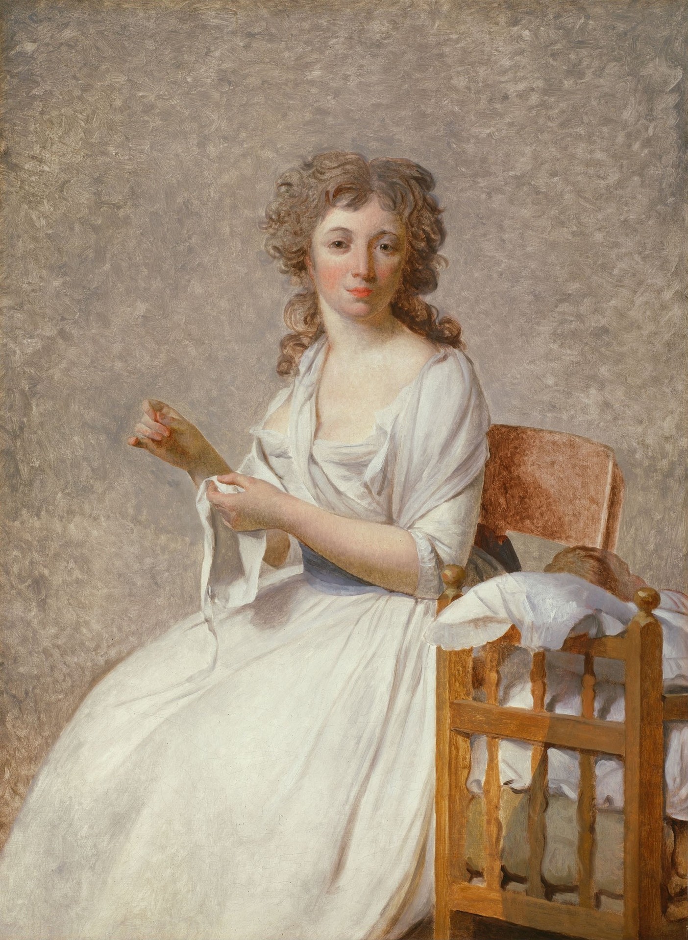 Madame de Pastoret and Her Son - by Jacques-Louis David