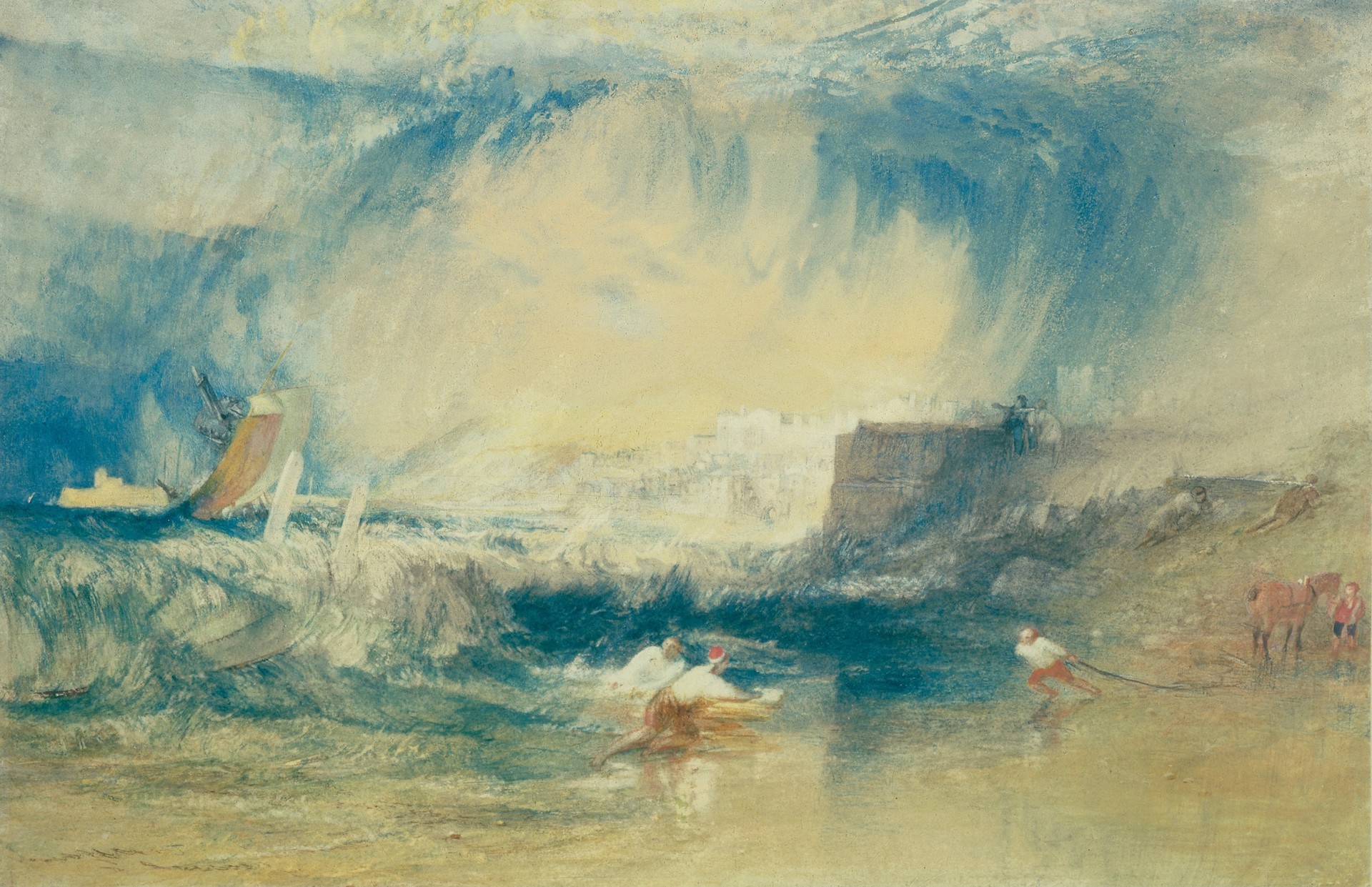 Lyme Regis, Dorsetshire, England - by J. M. W. Turner